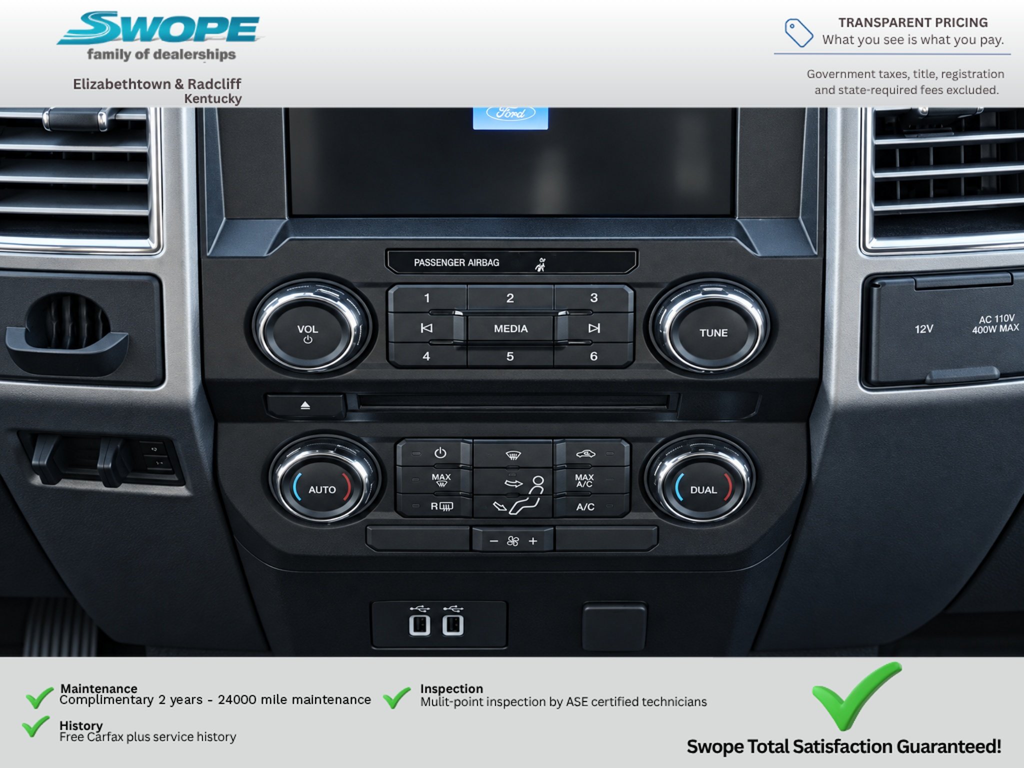Used 2017 Bronze Fire Metallic Ford Lariat image 9