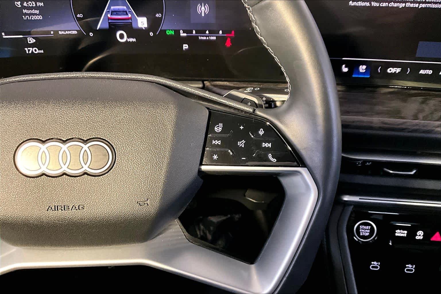 Used 2025 Navarra Blue Metallic Audi Premium Plus image 24