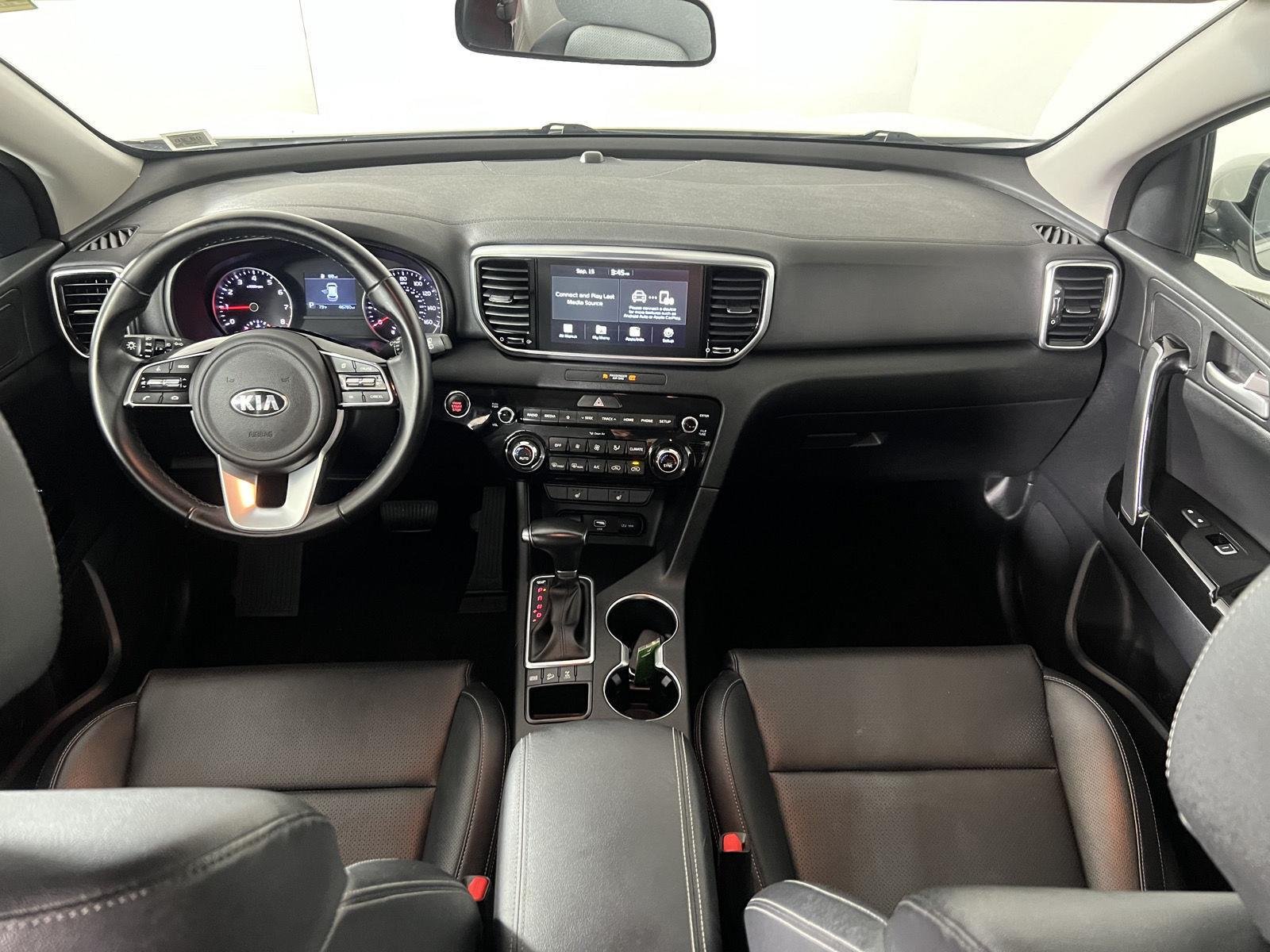 Used 2021 Snow White Pearl Kia EX image 14