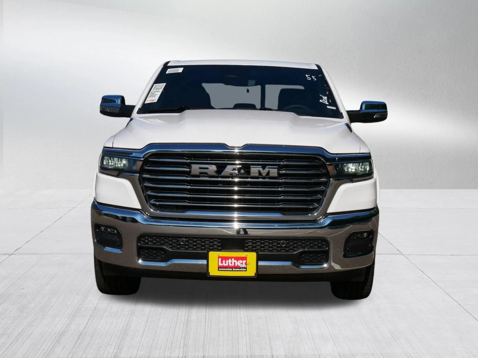 New 2026 Bright White Clear-Coat Exterior Paint RAM Laramie image 2