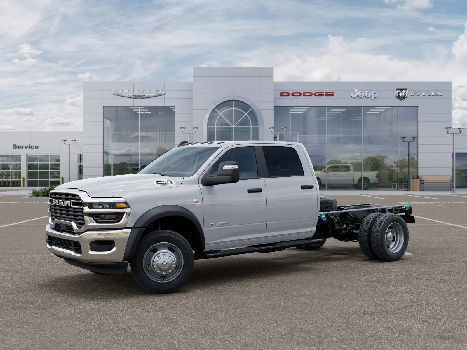 New 2026 Bright White Clear-Coat Exterior Paint RAM Tradesman image 30