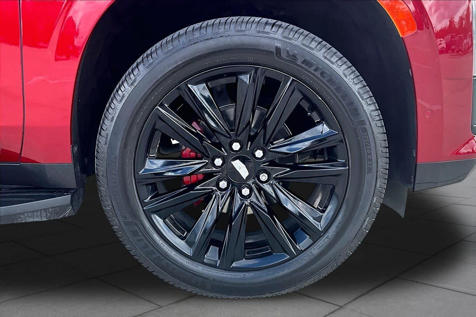 Used 2023 Radiant Red Tintcoat Cadillac RWD Premium Luxury image 10