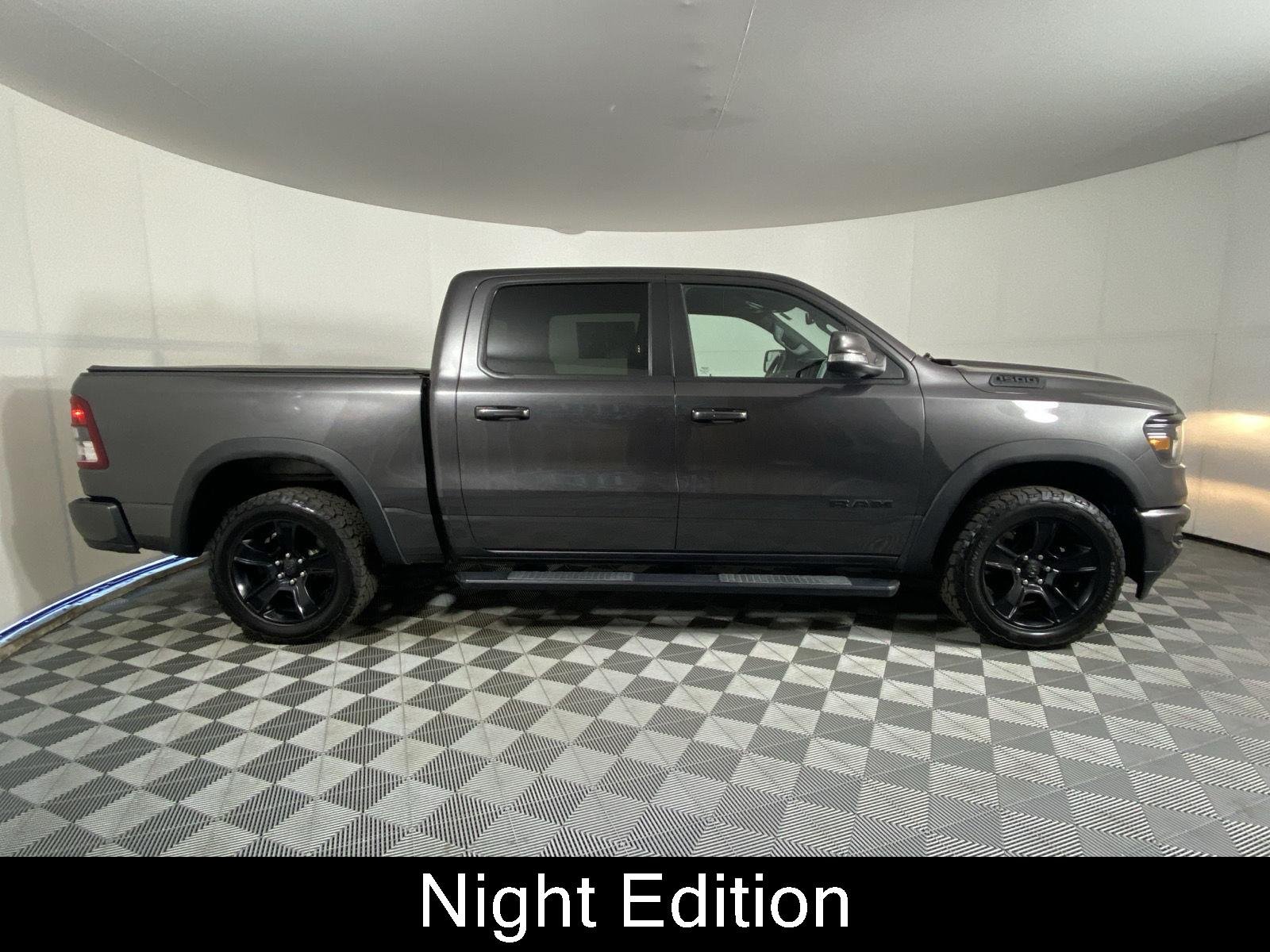 Used 2020 Granite Crystal Metallic Clearcoat Ram Big Horn image 4