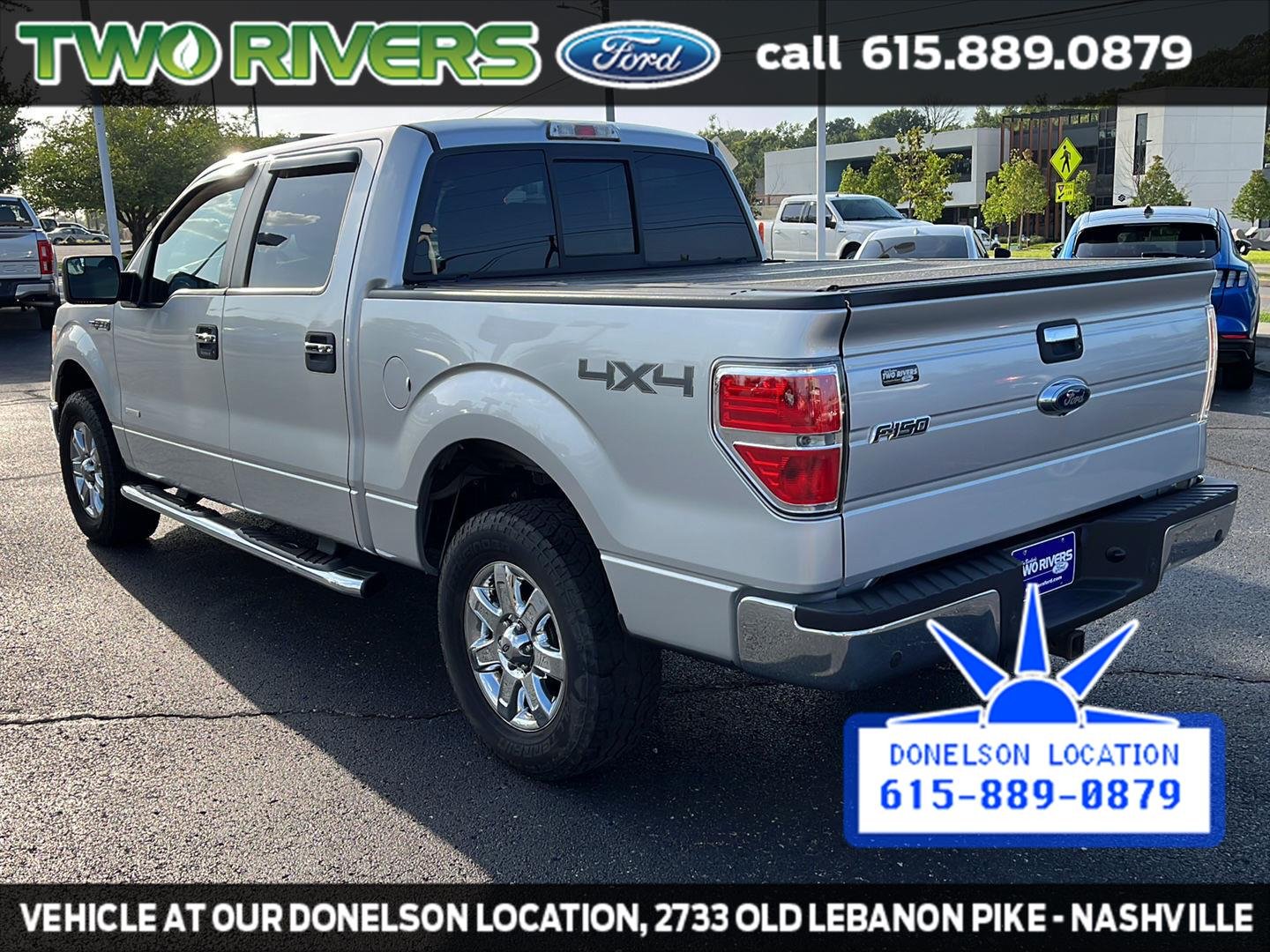 Used 2014 Ingot Silver Metallic Ford XLT image 9