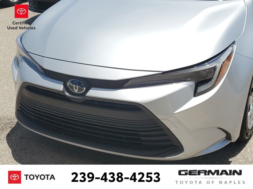 Certified Used 2023 Silver Toyota LE image 14