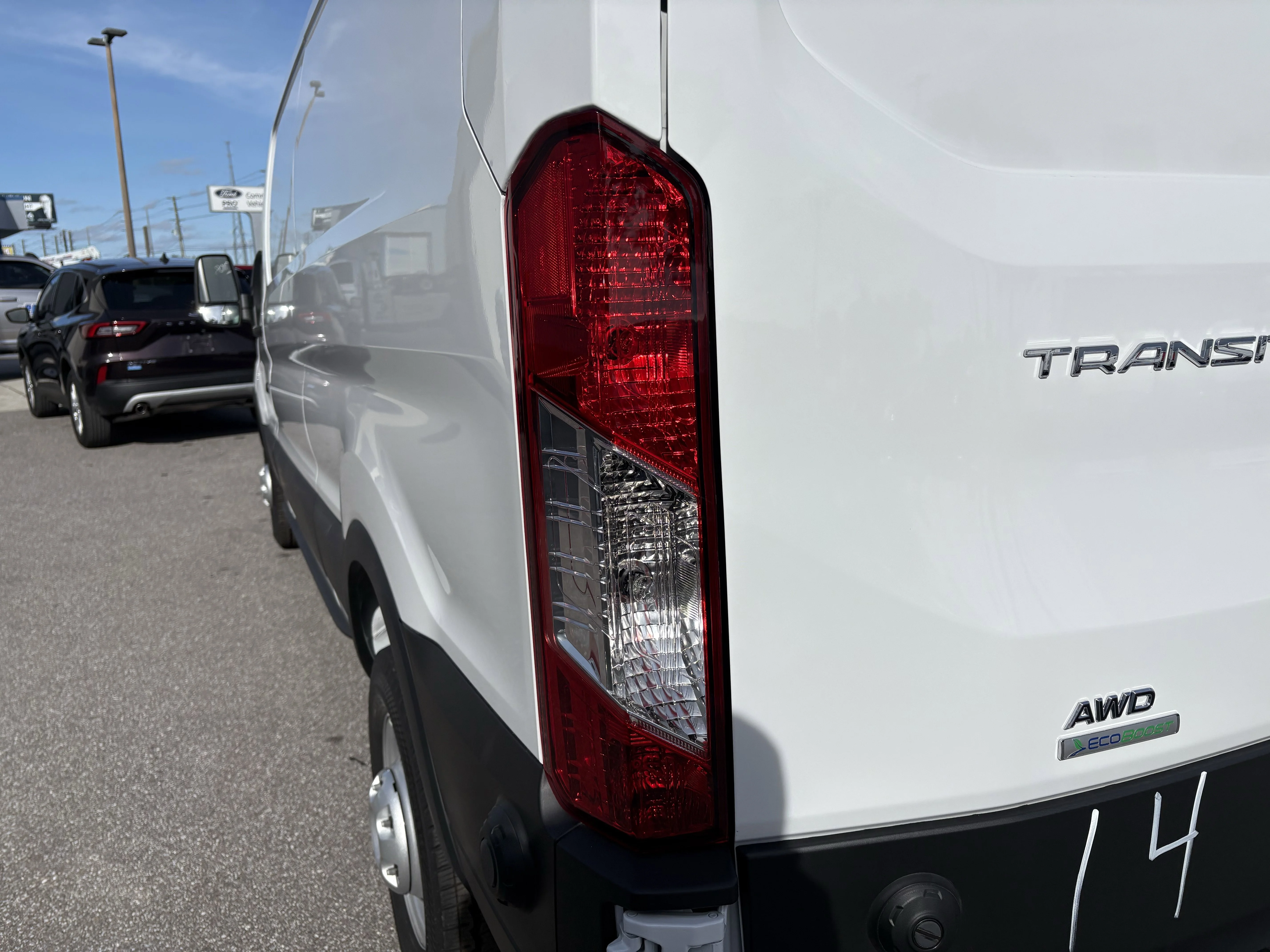 New 2025 Oxford White Ford Cargo Van image 11