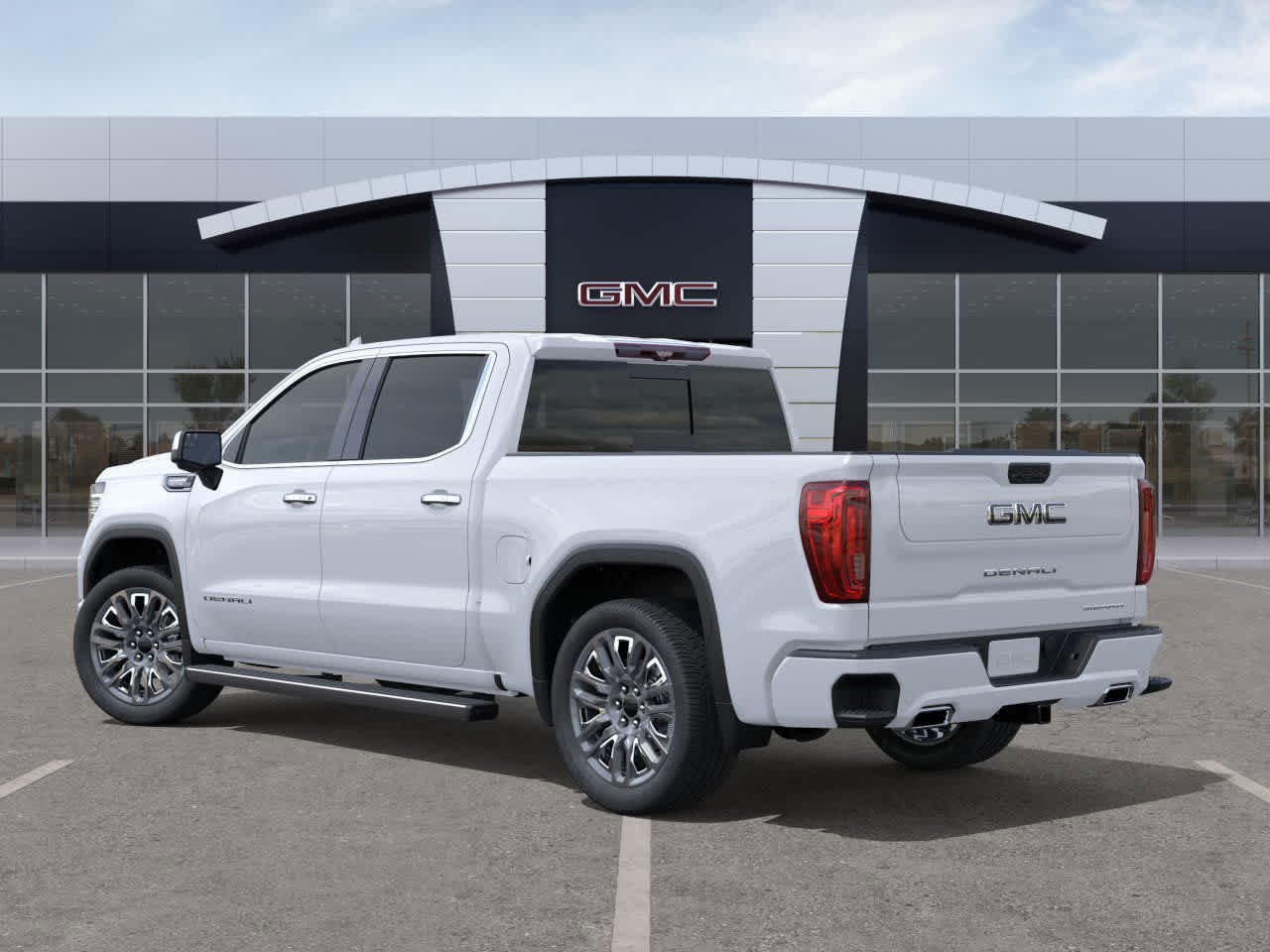 New 2026 Glacier White Tricoat GMC Denali Ultimate image 3
