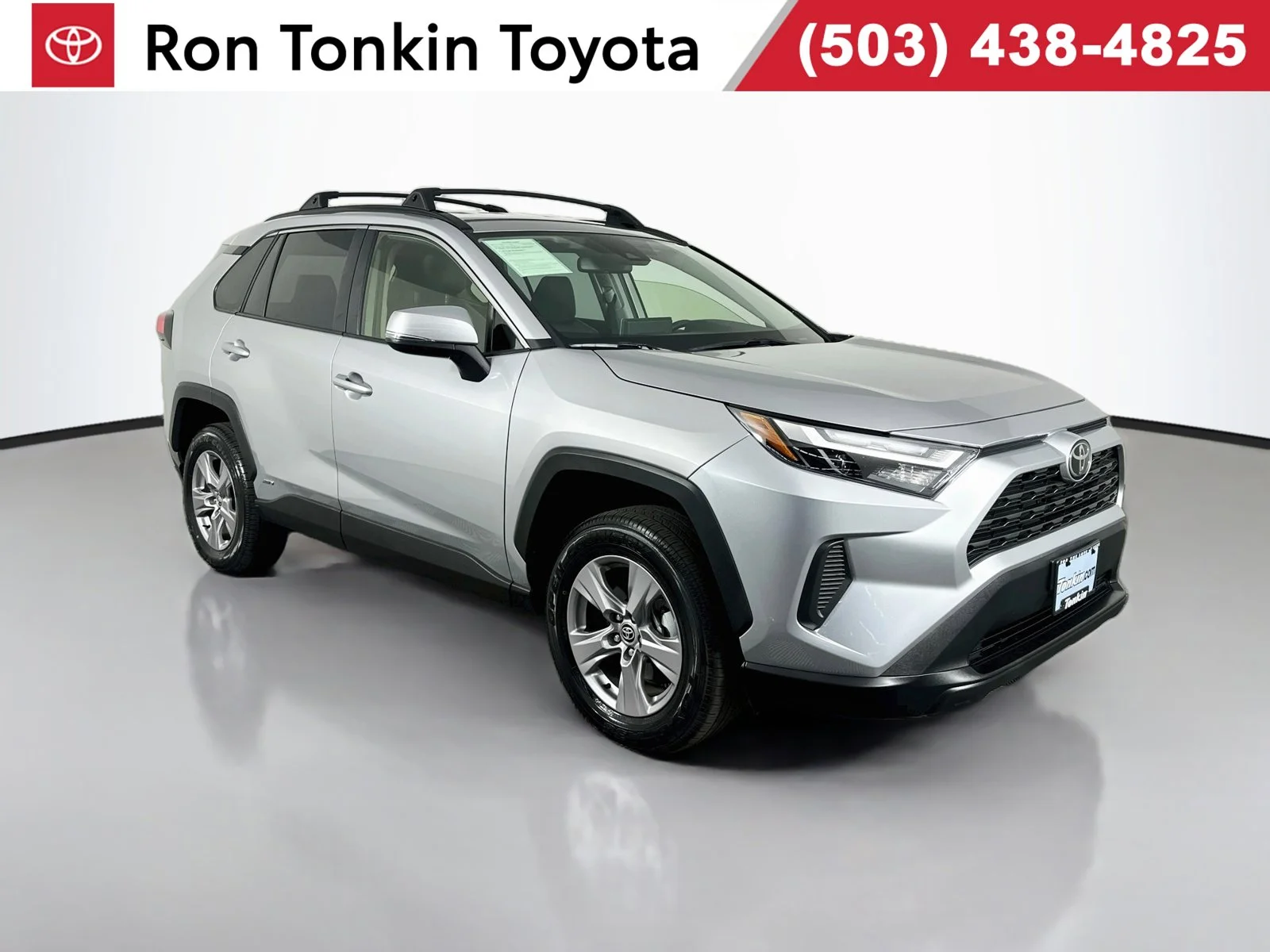 Certified Used 2025 Silver Toyota XLE image 1