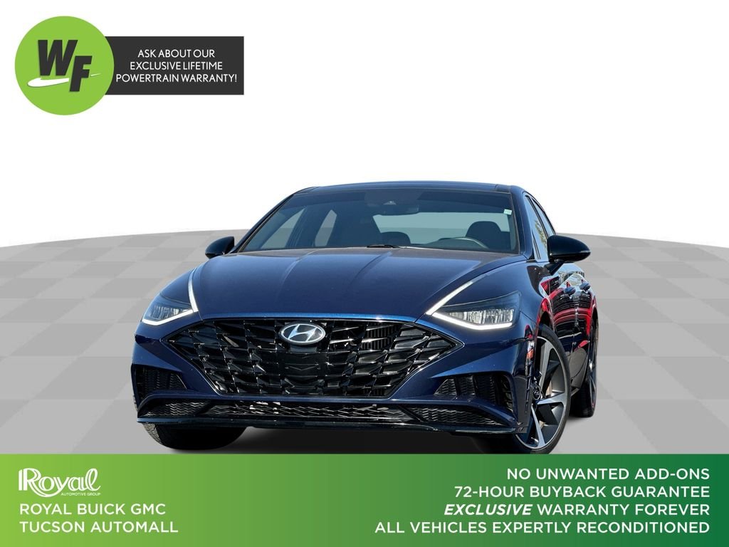 Used 2022 Blue Hyundai SEL Plus image 1