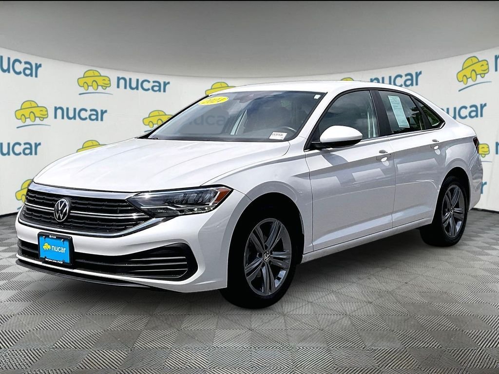 Used 2024 White Volkswagen 1.5T SE image 3