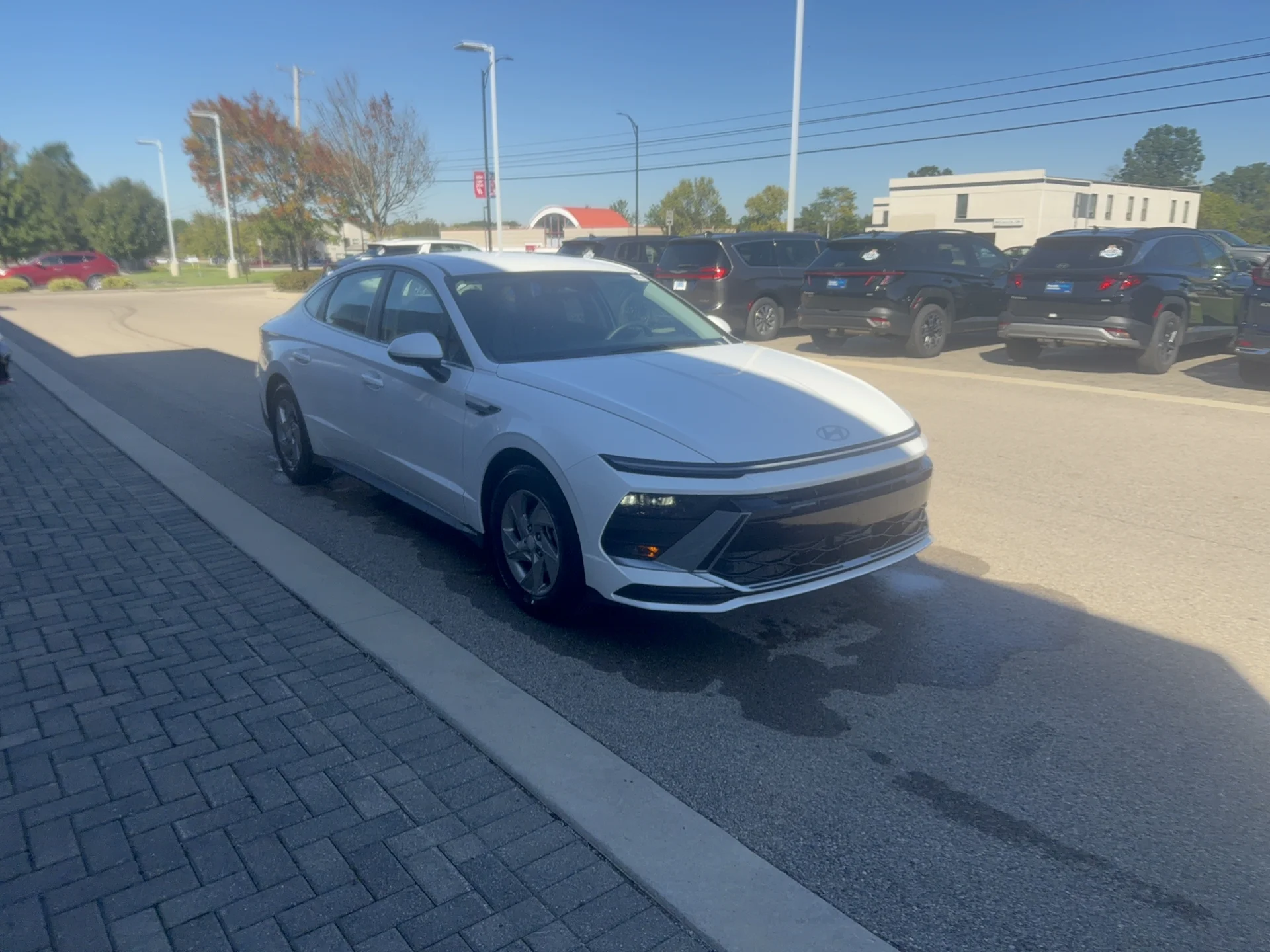 New 2026 Serenity White Pearl Hyundai SE image 3