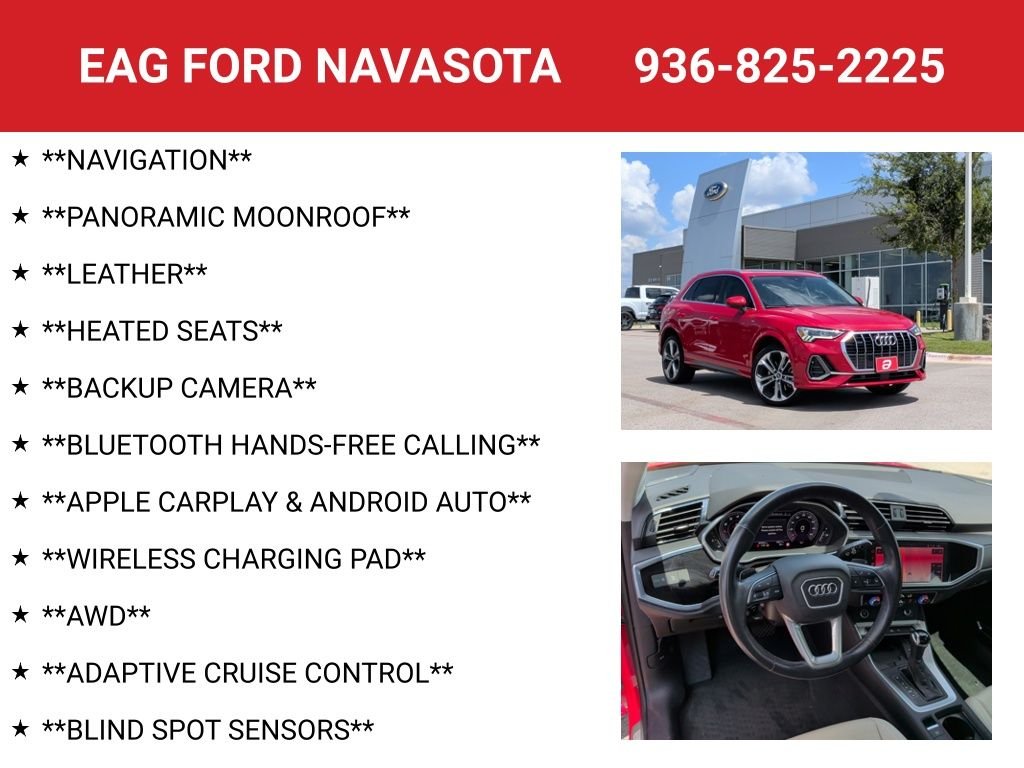Used 2021 Tango Red Metallic Audi Premium Plus image 4