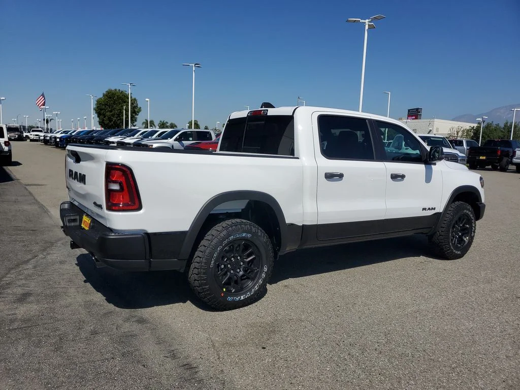 New 2026 Bright White Clear-Coat Exterior Paint RAM Rebel image 3