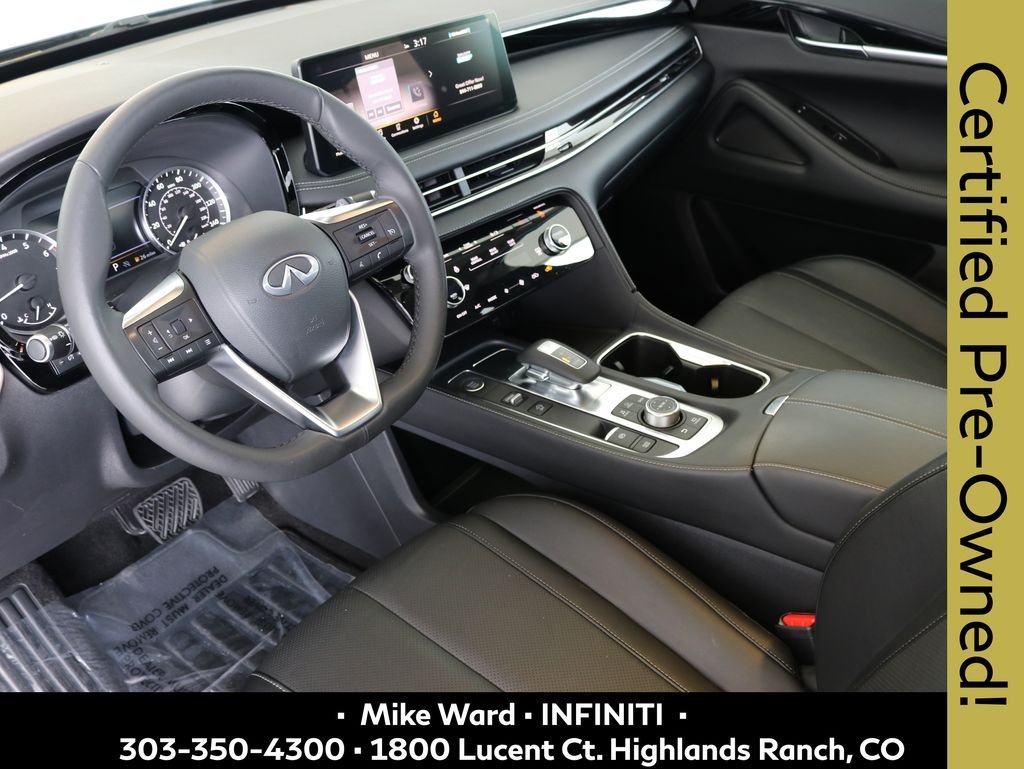 Certified Used 2025 Black INFINITI PURE image 6