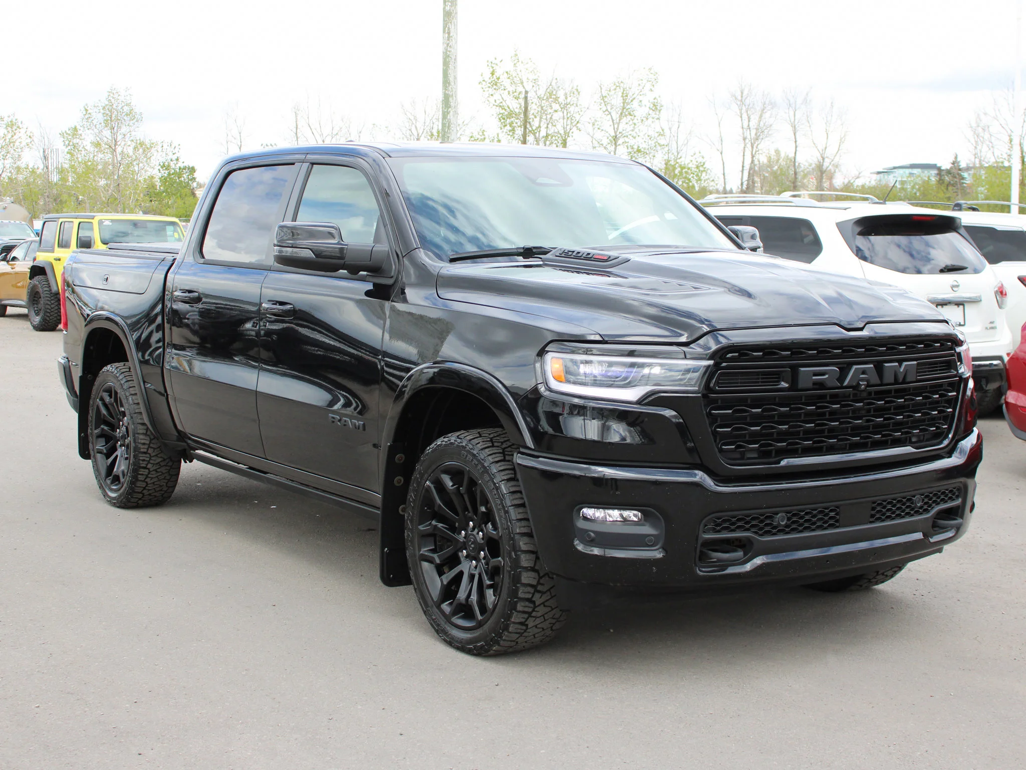 Certified Used 2025 Black RAM Limited * No Accidents | Twin-Turbo | Trailer Tow | Running Boards | Head-Up Display | 540 HP image 9