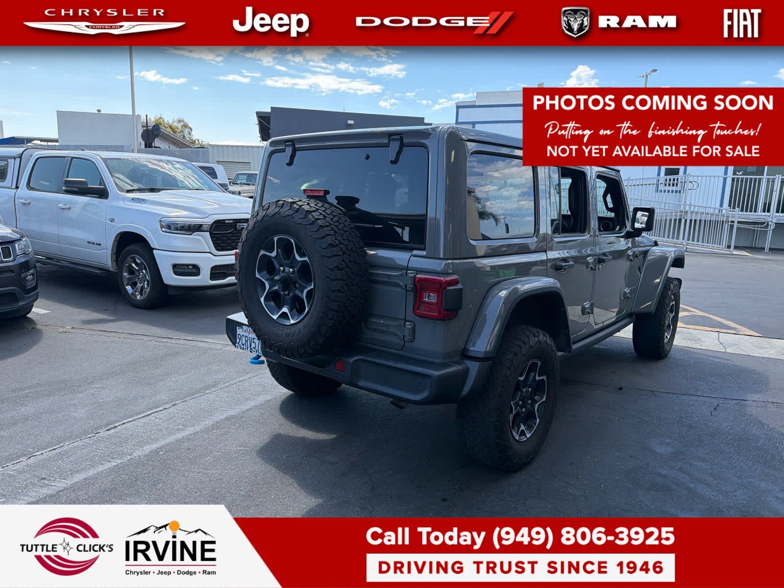 Used 2022 Sting-Gray Clearcoat Jeep Unlimited Rubicon image 6