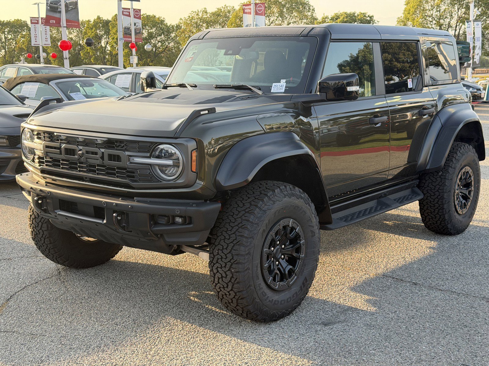 New 2025 Shelter Green Metallic Ford Raptor® image 3