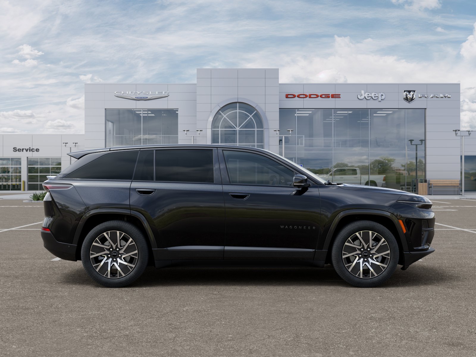 New 2025 Diamond Black Crystal Pearl-Coat Exterior Paint Jeep Limited image 40