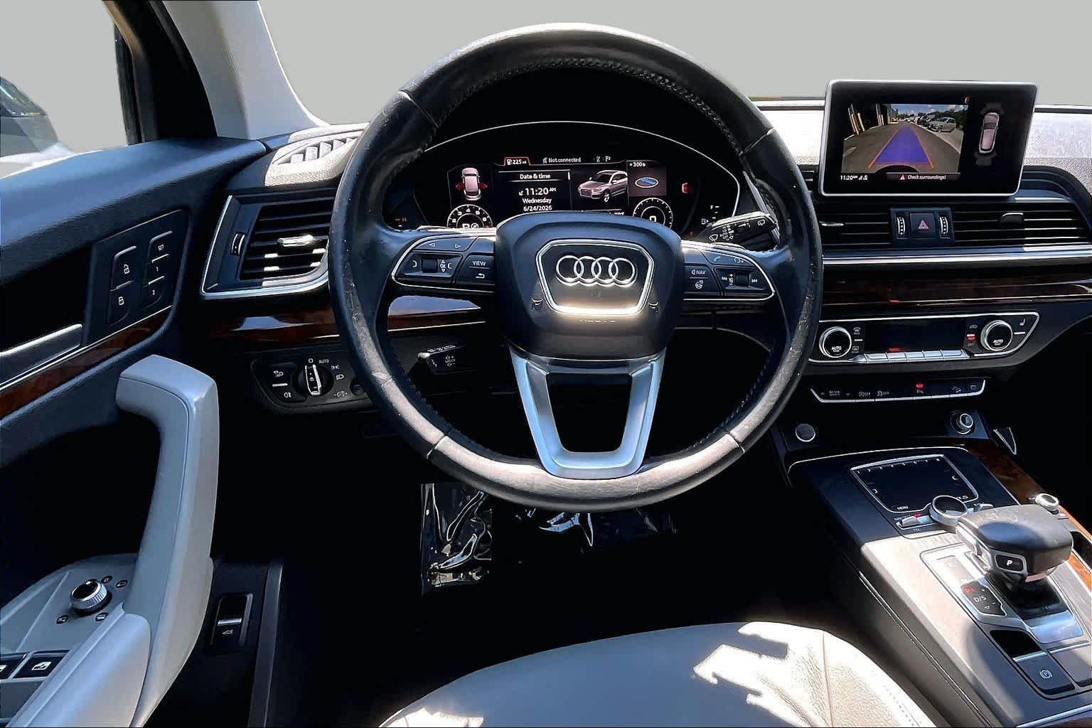 Used 2018 Moonlight Blue Metallic Audi Premium Plus image 6