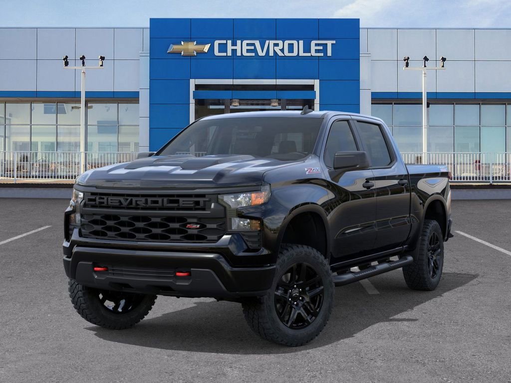 New 2026 Chevrolet Silverado 1500 Custom Trail Boss Four Wheel Drive Crew Cab