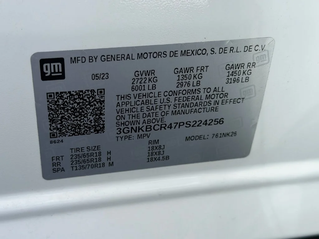 Certified Used 2023 SUMMIT WHITE Chevrolet LT image 22