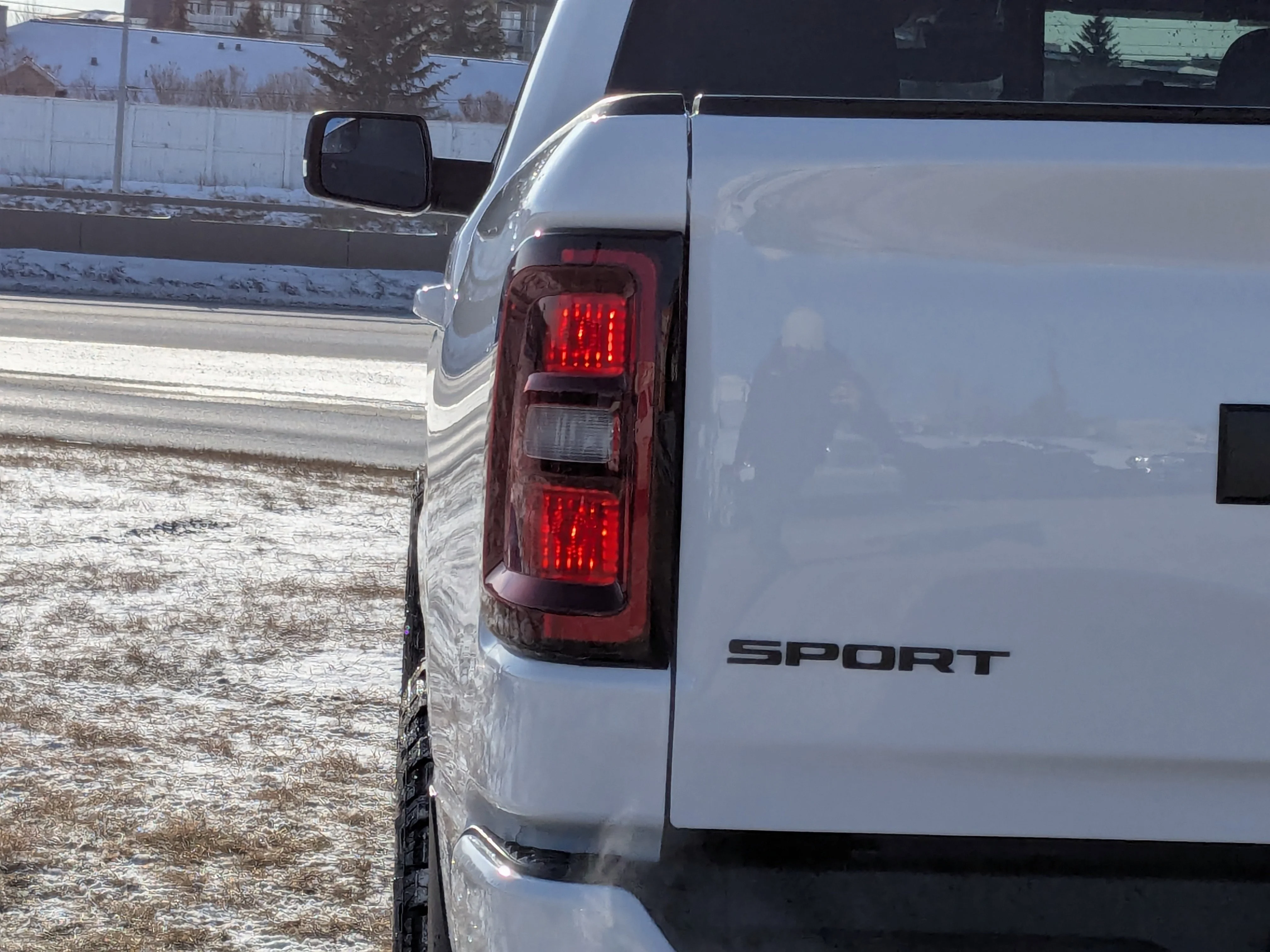 New 2026 White RAM Sport - FUEL RIMS - A/T TIRES - LIFTED & TONS MORE! image 11