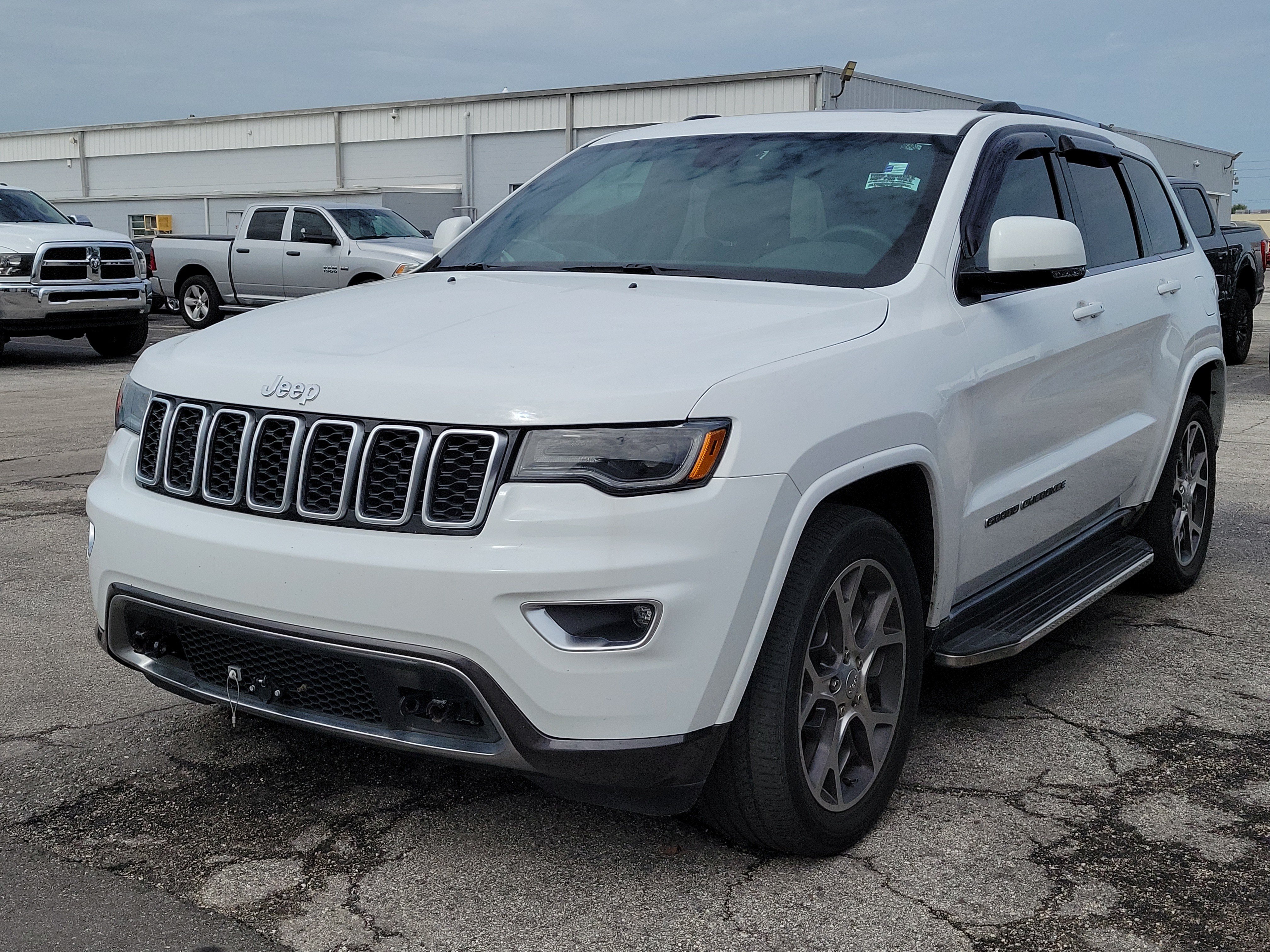 Used 2018 Bright White Clearcoat Jeep Sterling Edition image 2