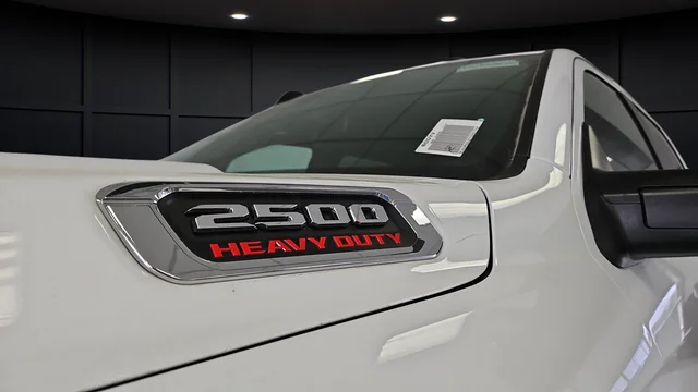 New 2026 Bright White Clear-Coat Exterior Paint RAM Big Horn image 42
