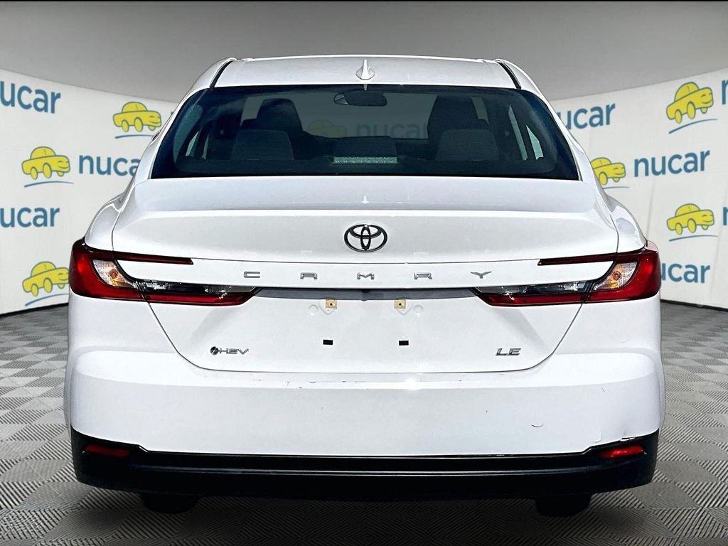 Used 2025 White Toyota LE image 5