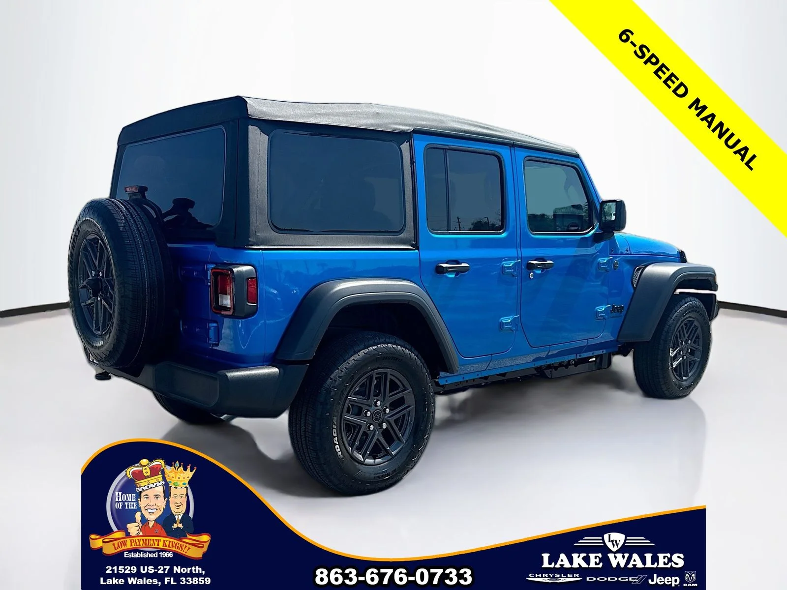 New 2026 Hydro Blue Pearl-Coat Exterior Paint Jeep Sport image 6