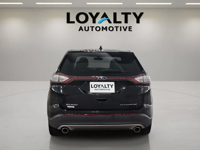 Used 2015 Black Ford Titanium image 4
