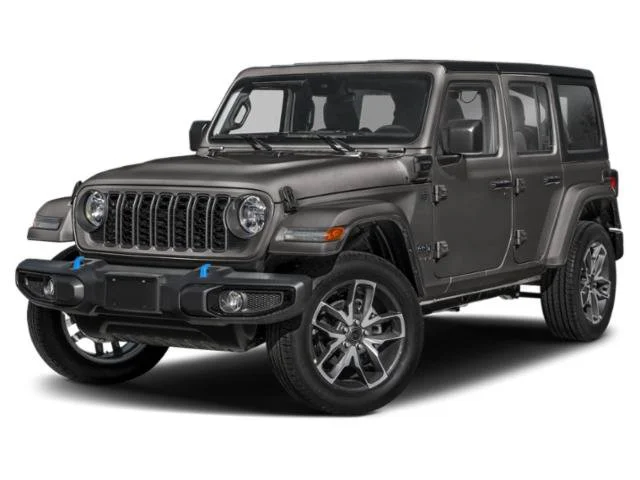 Used 2025 Gray Jeep Sahara 4xe image 1