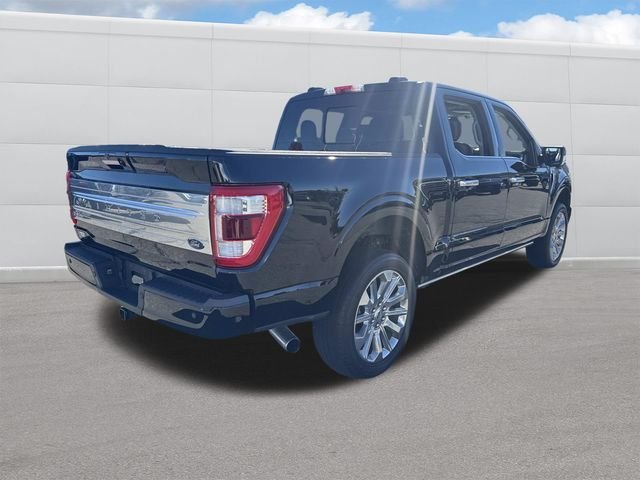 Used 2022 Agate Black Metallic Ford Limited image 8