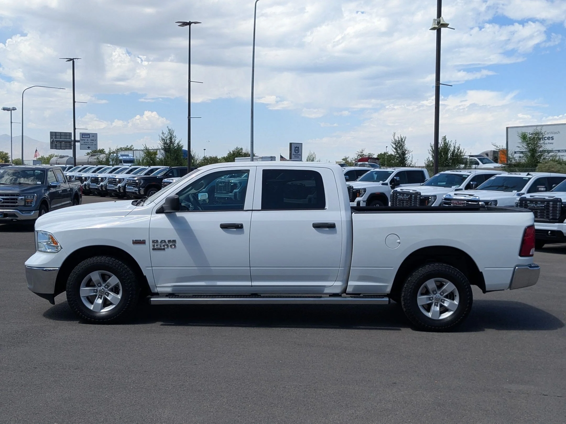 Used 2019 Bright White Clearcoat Ram Tradesman image 2