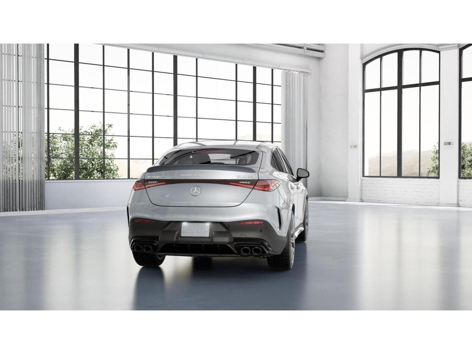 New 2027 Cirrus Silver Metallic Mercedes-Benz AMG® GLC 53 4MATIC+ Coupe image 23