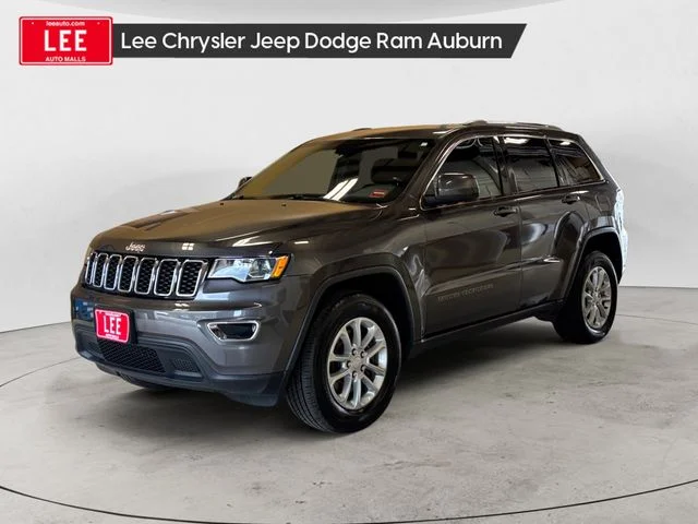 Used 2021 Gray Jeep Laredo E image 1
