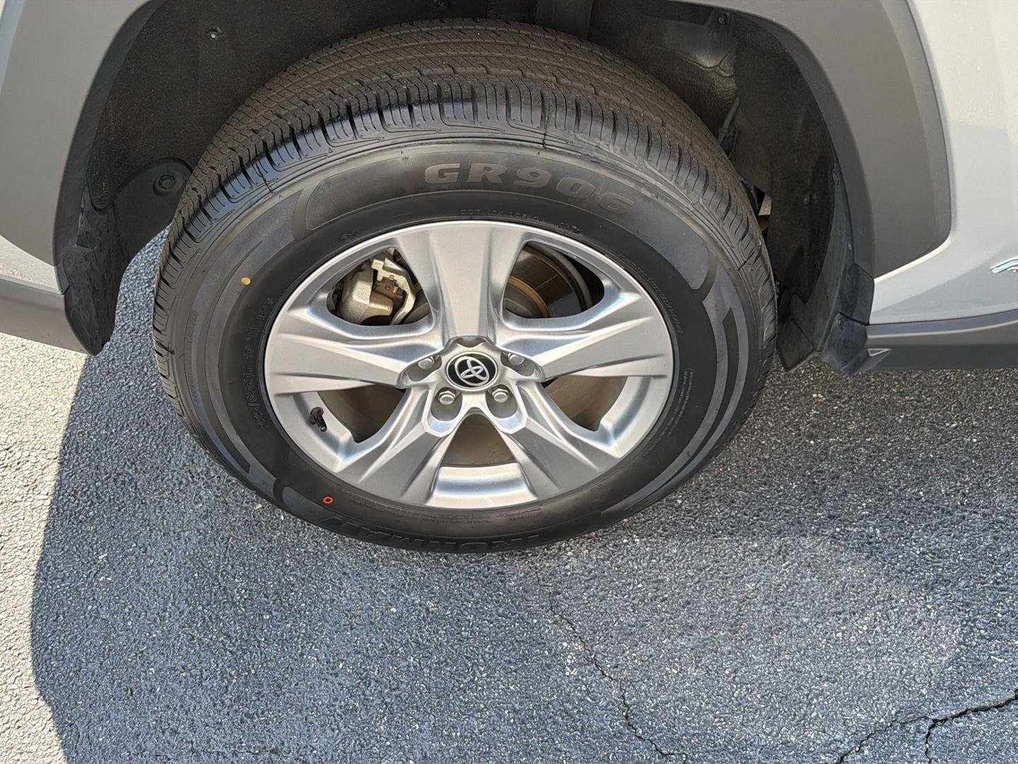Used 2023 Silver Sky Metallic Toyota Hybrid XLE image 39