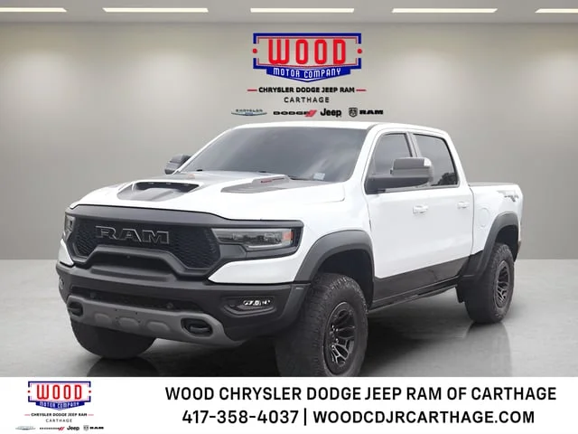 Used 2022 Bright White Clearcoat Ram TRX image 7