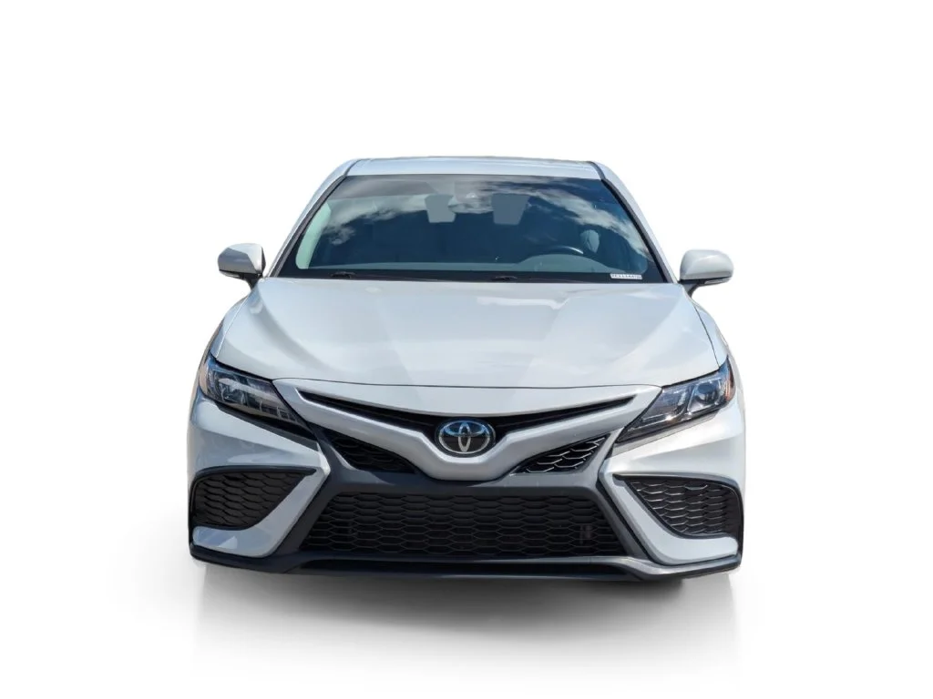 Used 2024 White Toyota SE image 2