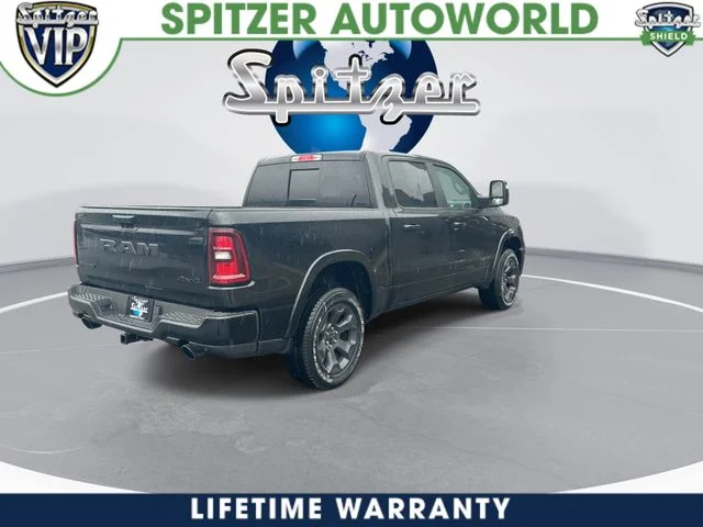 New 2026 Diamond Black Crystal Pearl-Coat Exterior Paint RAM Big Horn/Lone Star image 9