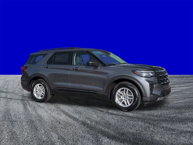 New 2026 Carbonized Gray Metallic Ford Active image 2