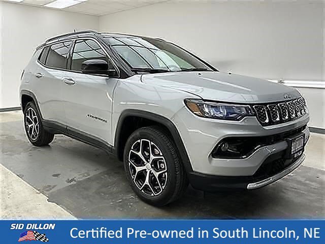 Certified Used 2024 Silver Zynith Metallic Clearcoat Jeep Limited image 3