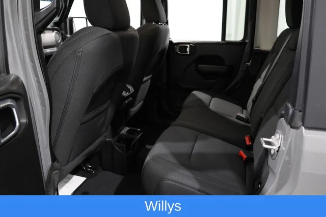 Used 2021 Gray Clearcoat Jeep Unlimited Willys image 11