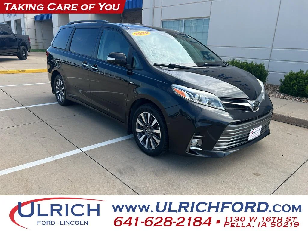 Used 2020 Midnight Black Metallic Toyota Limited Premium image 1