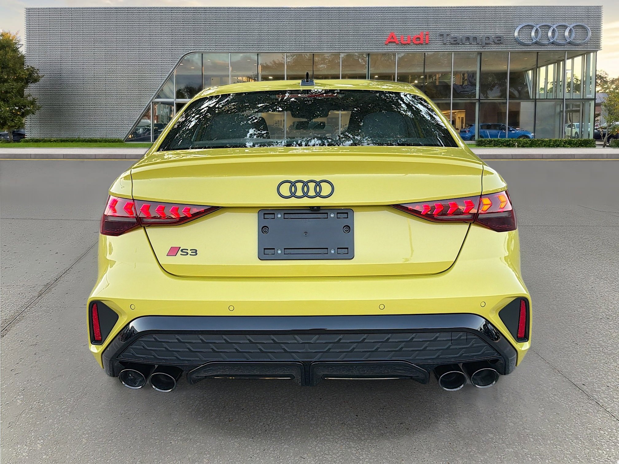 New 2026 Python Yellow Metallic Audi 4DR QTRO 2.0 TFSI image 4