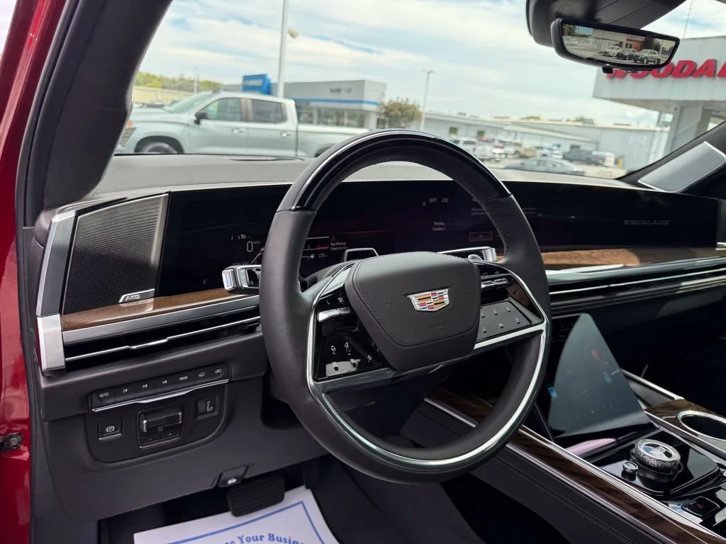 Used 2025 Radiant Red Tintcoat Cadillac Sport Platinum image 21