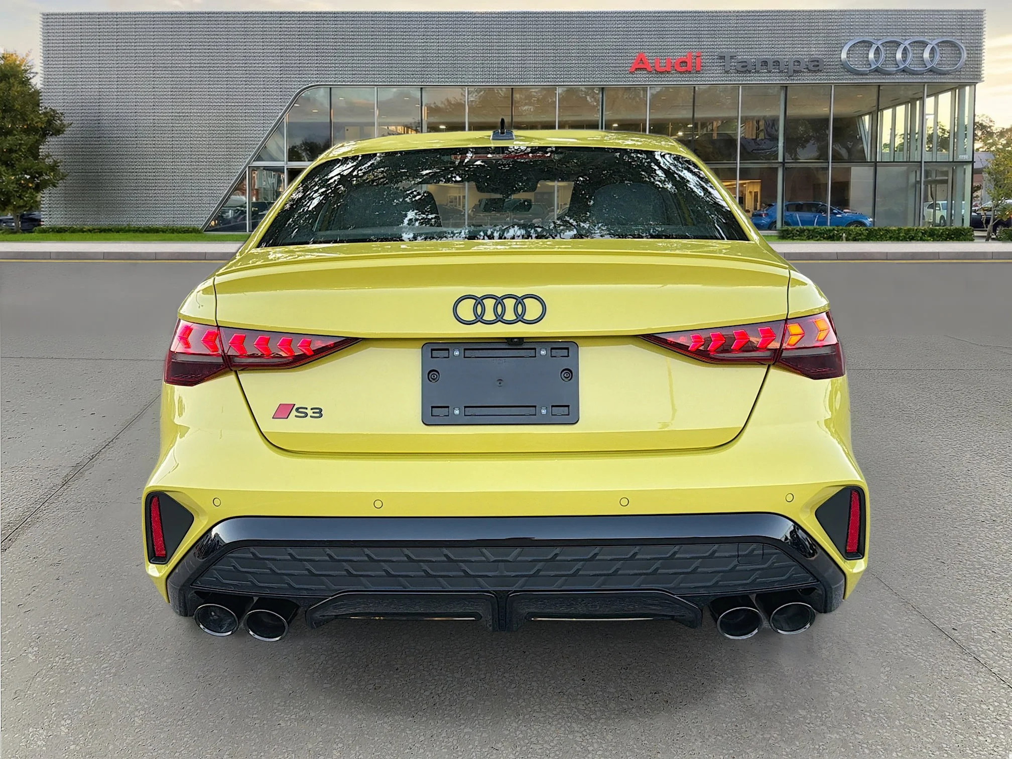 New 2026 Python Yellow Metallic Audi 4DR QTRO 2.0 TFSI image 4