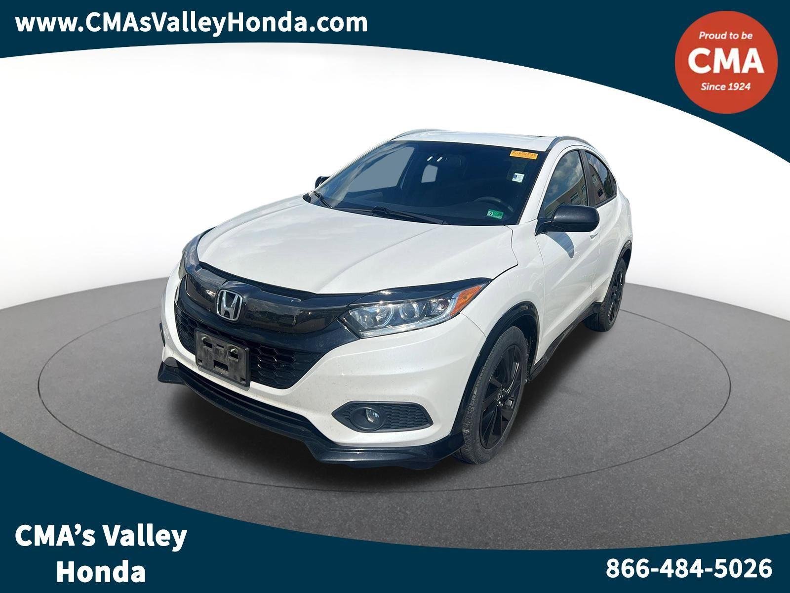 Used 2021 Platinum White Pearl Honda Sport image 1