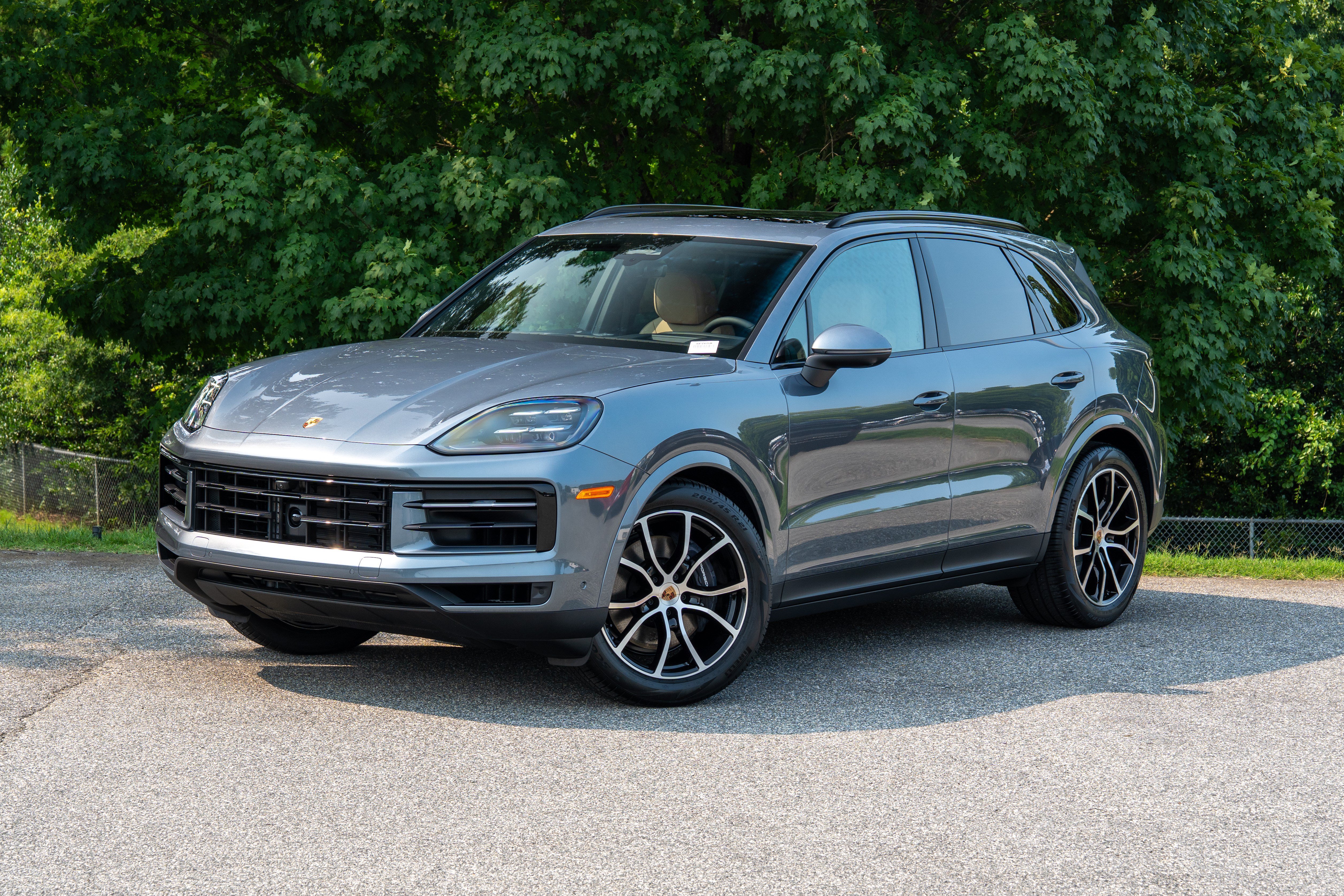 New 2026 Vanadium Grey Metallic Porsche Base image 1