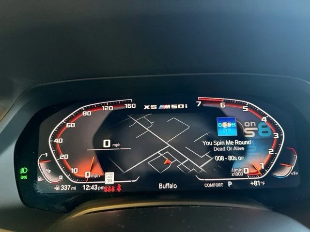 Used 2022 Phytonic Blue Metallic BMW M50i image 22